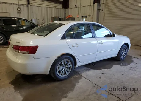 2008 Hyundai Sonata Gls z USA, uszkodzony, nr VIN 5NPET46C28H393911